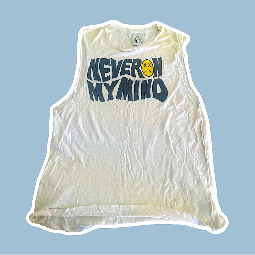 UNIF Never On My Mind Cutoff Tank